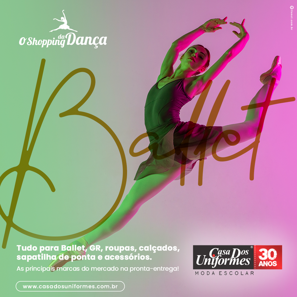 Campanha Direcional para escolas de Ballet e Dança
